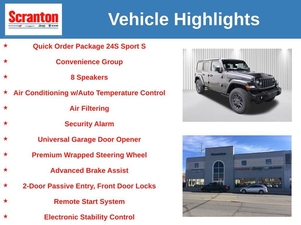 New 2026 Jeep Wrangler Sport S image 6