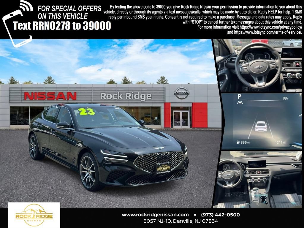 Used 2023 Genesis G70 3.3T