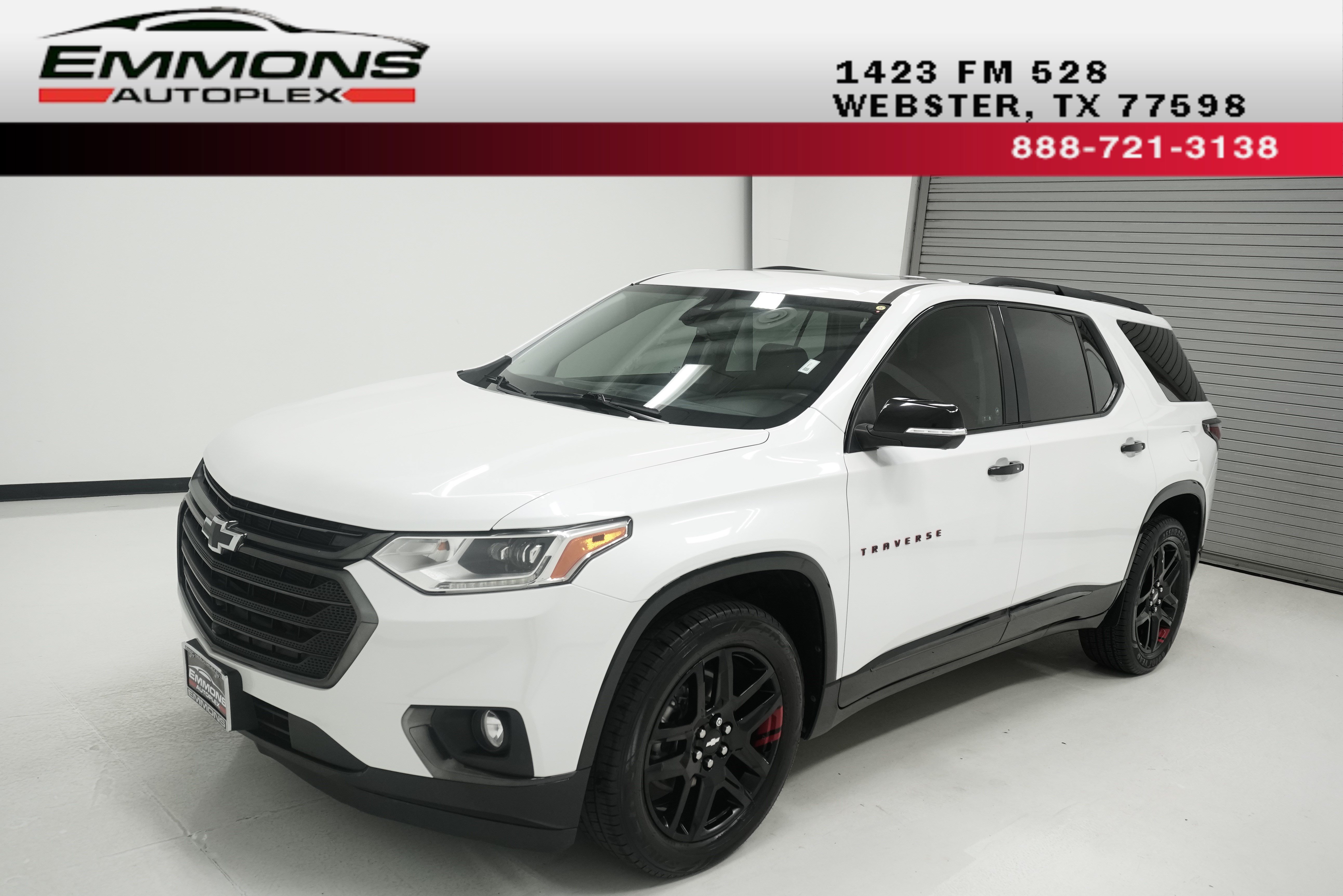 Used 2021 Chevrolet Traverse Premier w/ Redline Edition FWD image 1