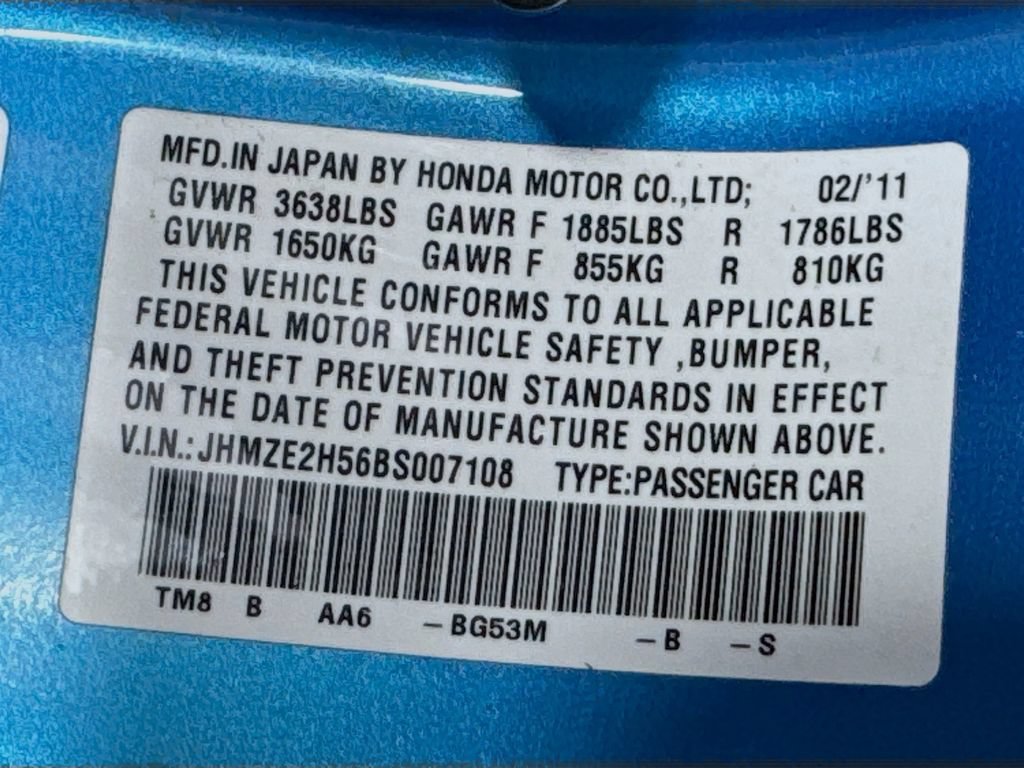 Used 2011 Honda Insight LX image 36