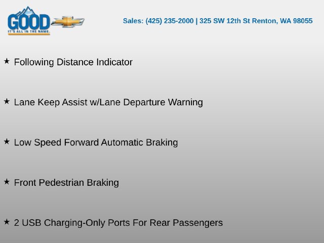 Used 2018 Chevrolet Bolt Premier w/ Driver Confidence II Package FWD image 15