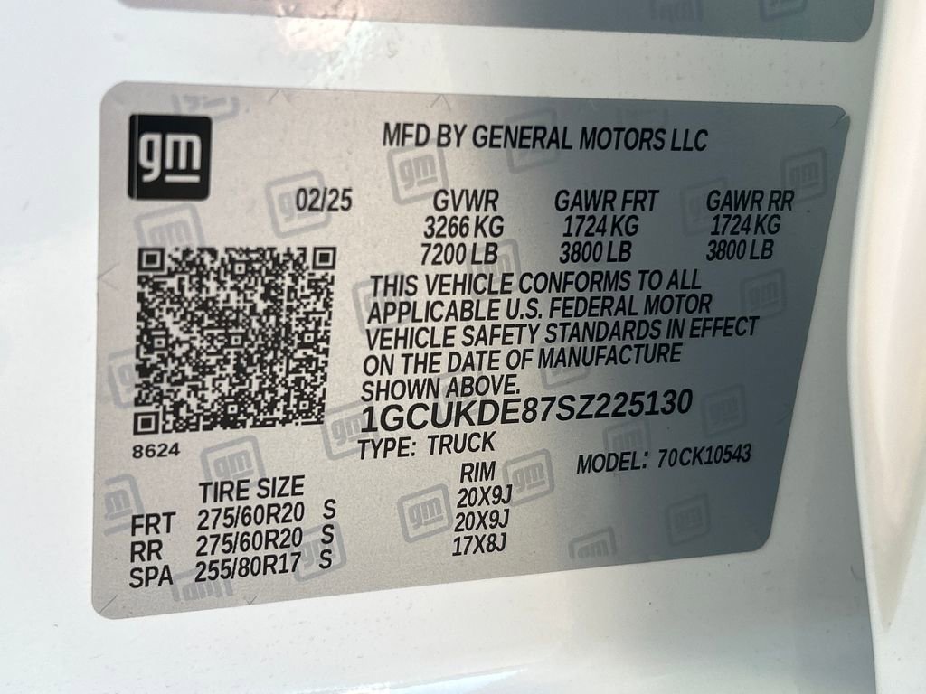 Used 2025 Chevrolet Silverado 1500 LT w/ Z71 Off-Road Package image 37