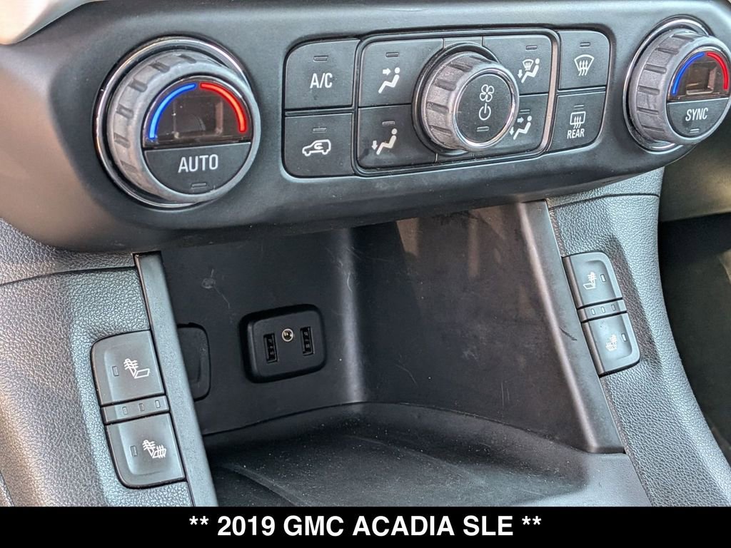 Used 2019 GMC Acadia SLE w/ Driver Alert Package I AWD/4WD image 22