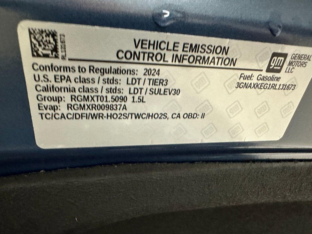 Certified 2024 Chevrolet Equinox LT w/ LPO, Floor Liner Package image 39