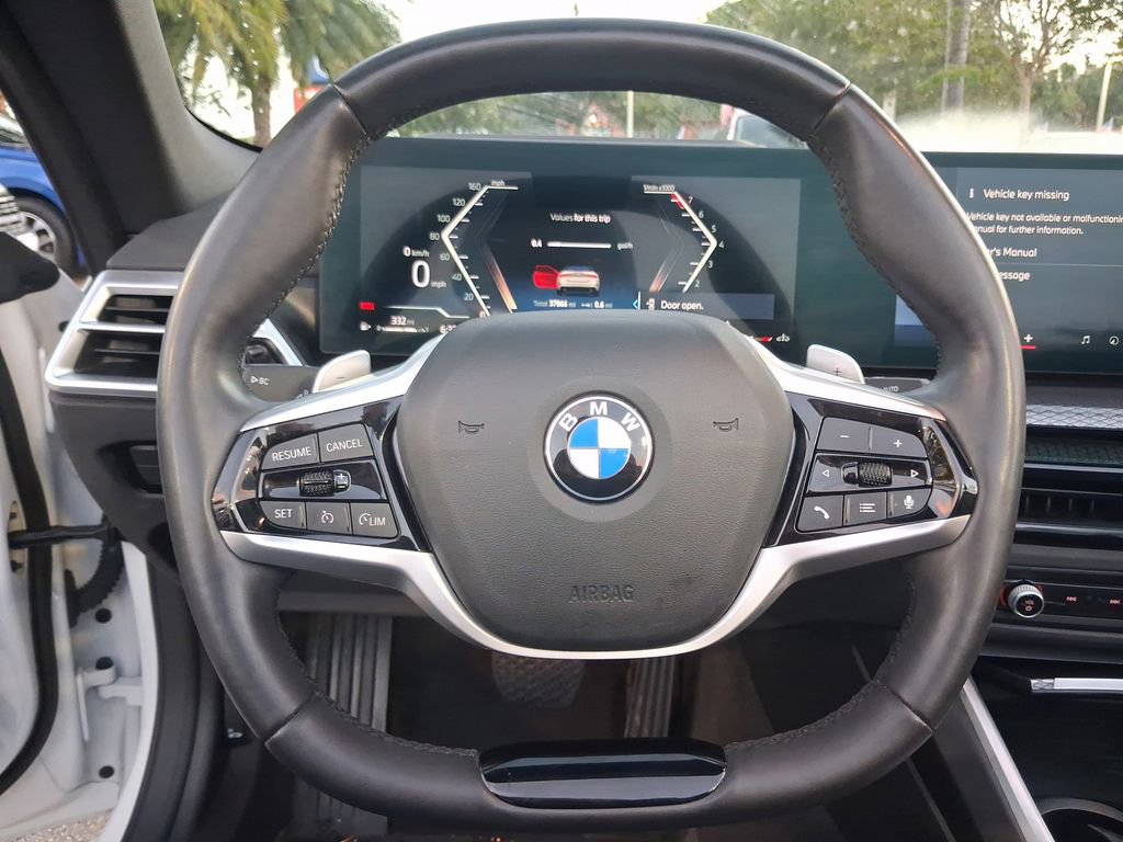 Used 2025 BMW 430i Convertible w/ Premium Package RWD image 13