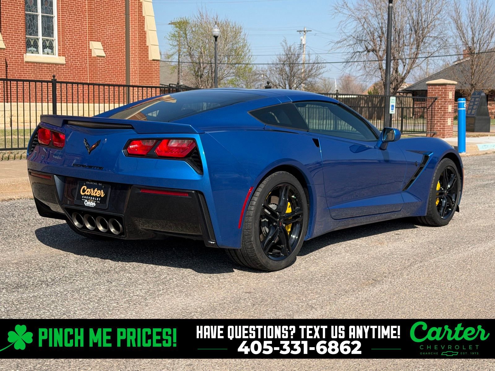 Used 2016 Chevrolet Corvette Stingray Coupe w/ Carbon Flash Badge Package image 10