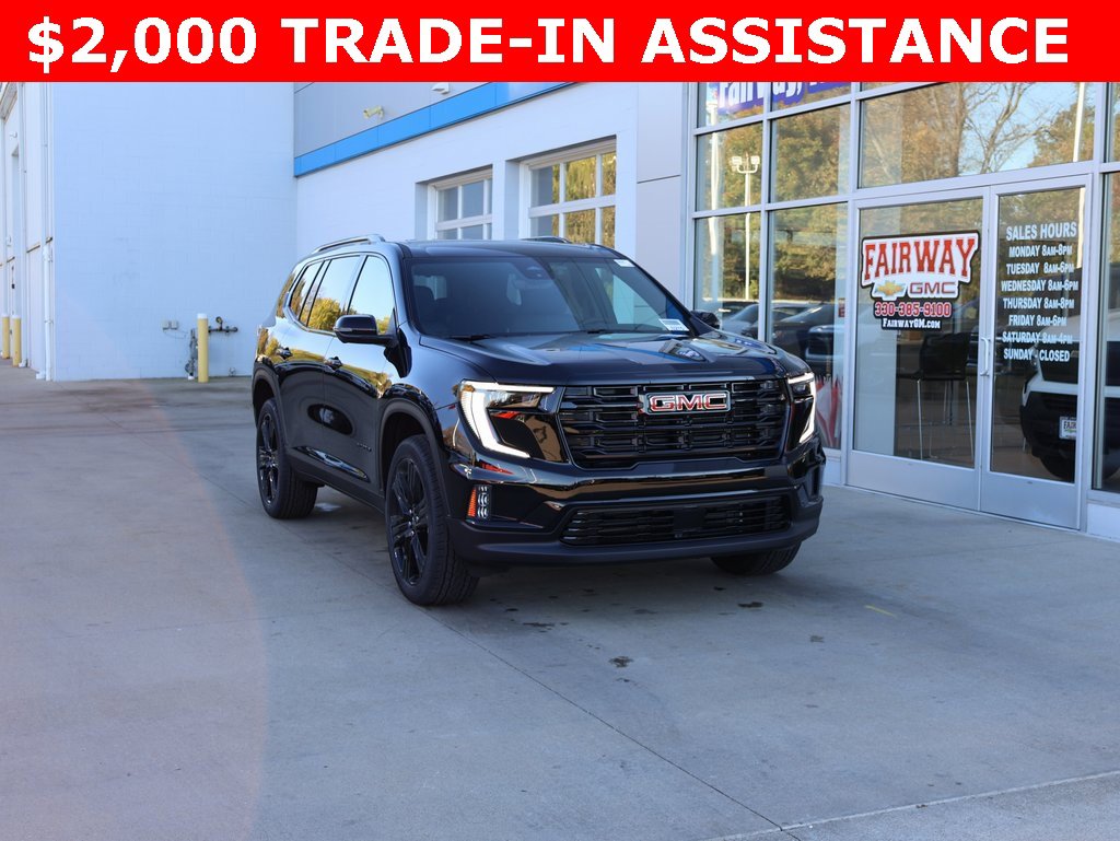 New 2026 GMC Acadia Elevation w/ Black Edition image 2