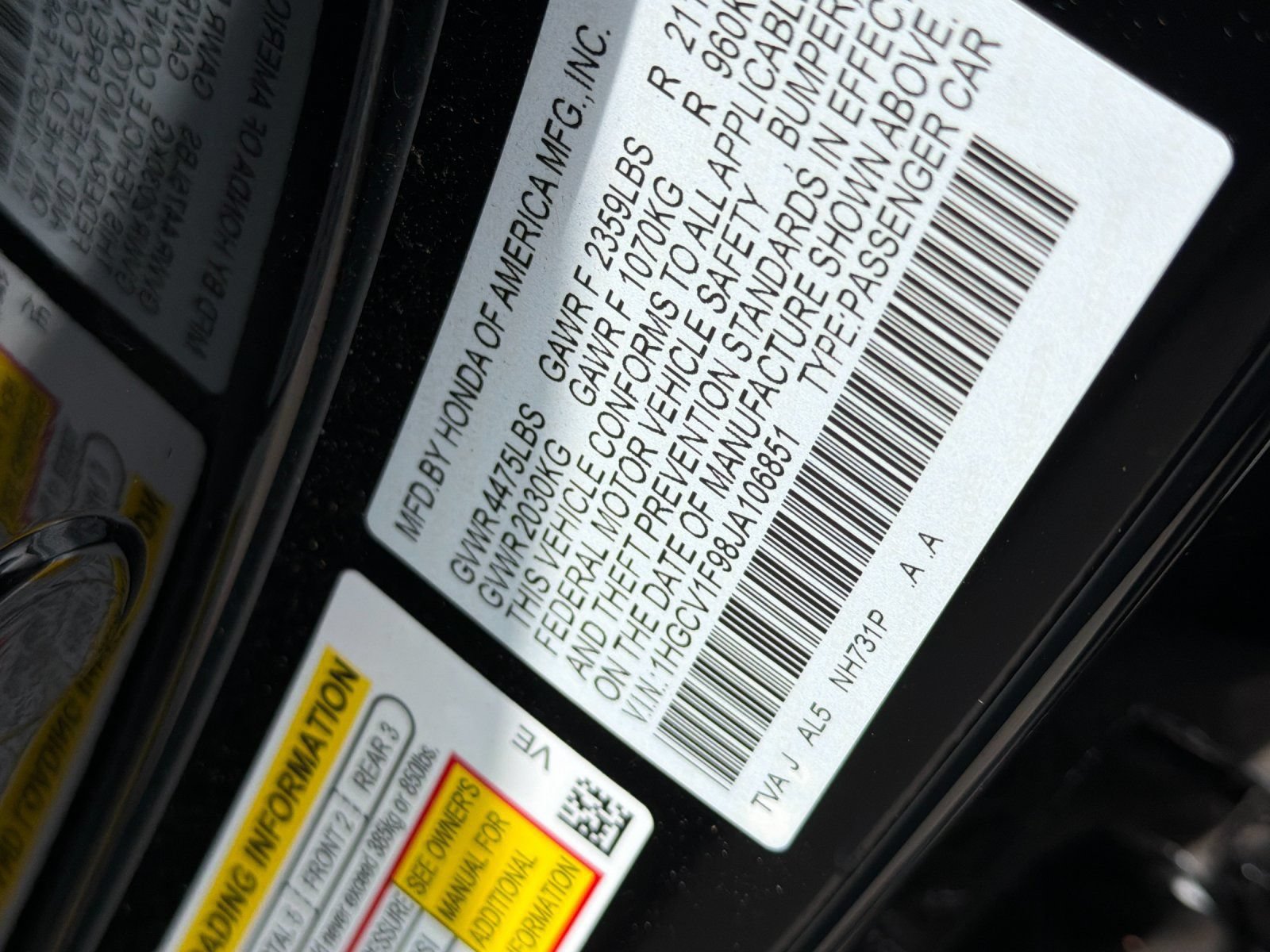Used 2018 Honda Accord Touring image 26