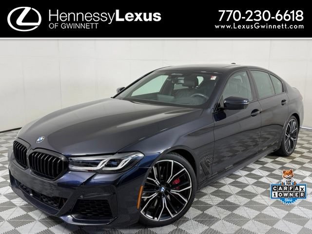 Used 2021 BMW M550i xDrive w/ Dynamic Handling Package AWD/4WD image 1
