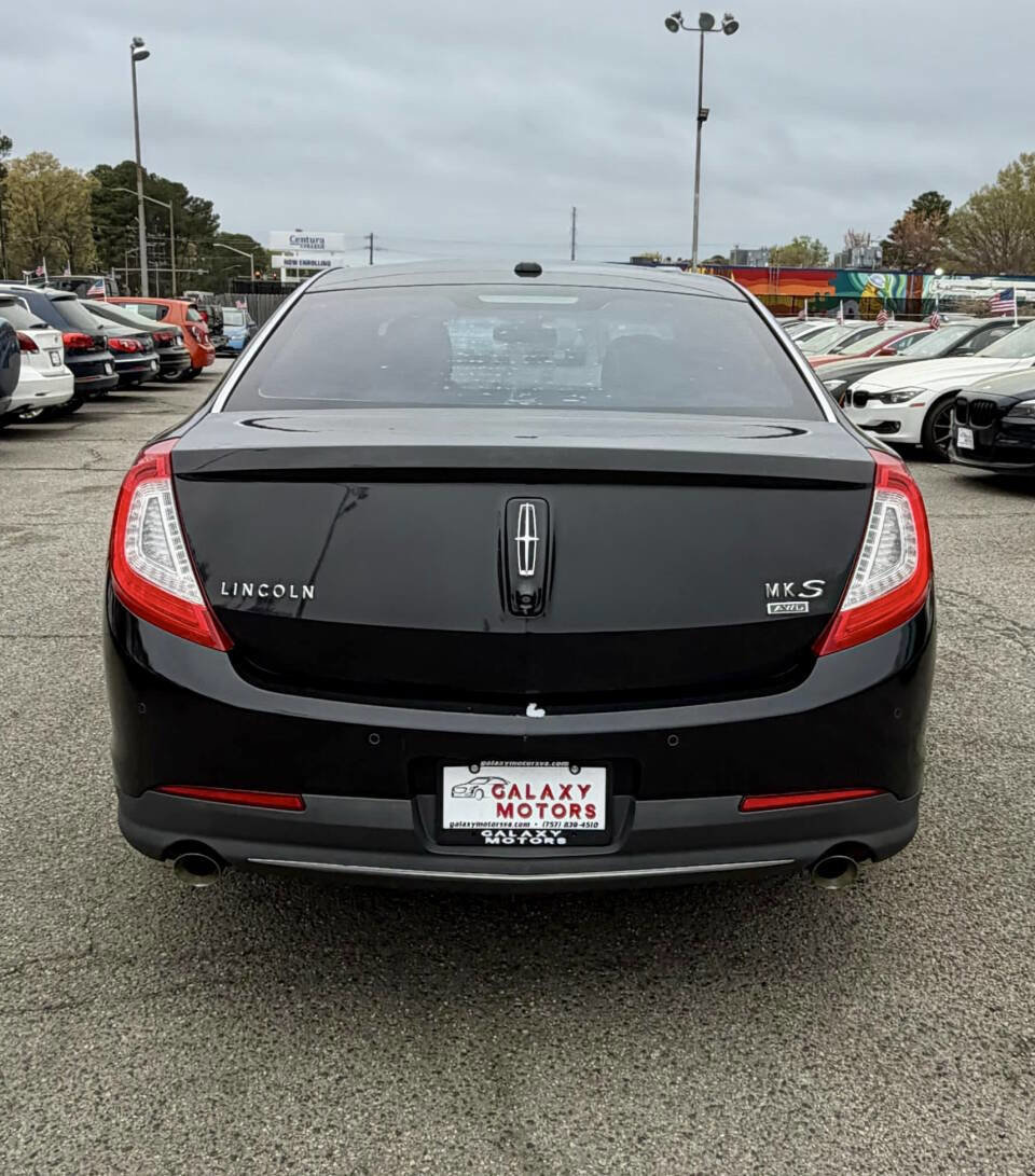 Used 2014 Lincoln MKS AWD w/ Equipment Group 101A image 4