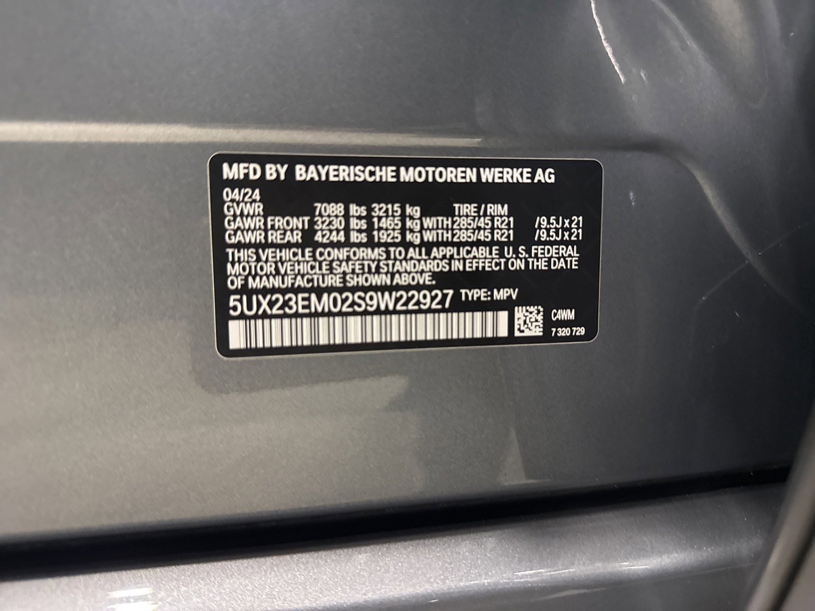 Used 2025 BMW X7 xDrive40i w/ Premium Package image 15