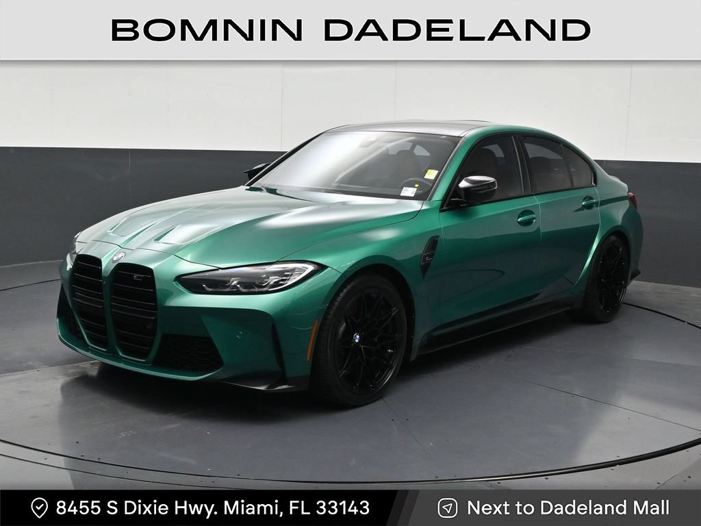 Used 2024 BMW M3 Competition w/ Executive Package RWD image 1