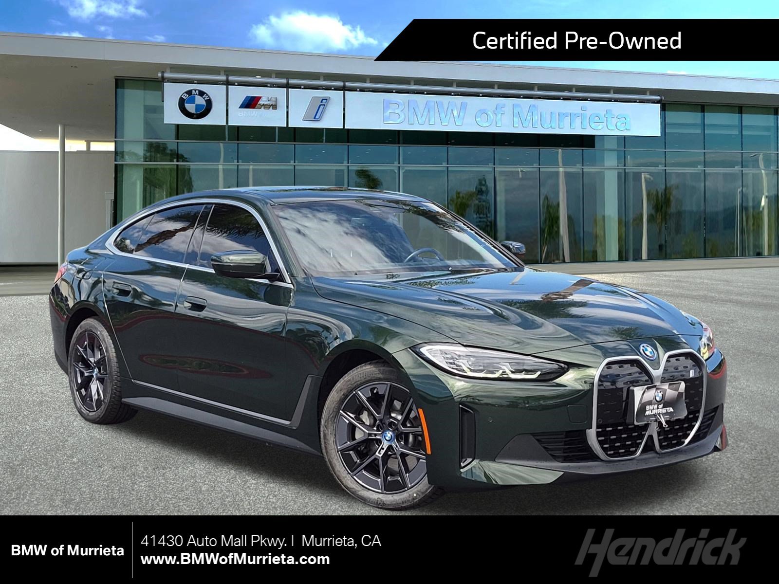 Certified 2023 BMW i4 eDrive35 w/ Premium Package RWD image 1