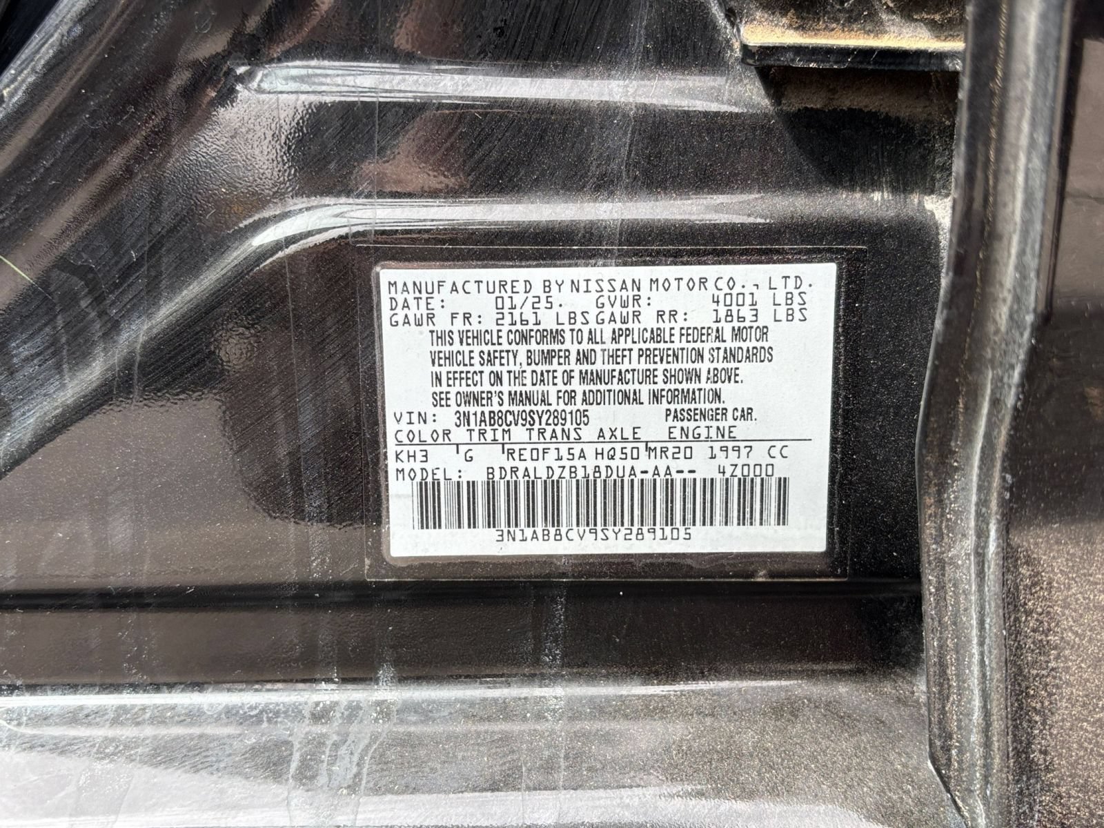 Used 2025 Nissan Sentra SV FWD image 22