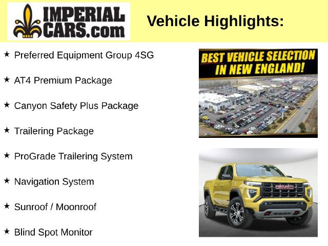 Used 2023 GMC Canyon AT4 w/ AT4 Premium Package AWD/4WD image 8