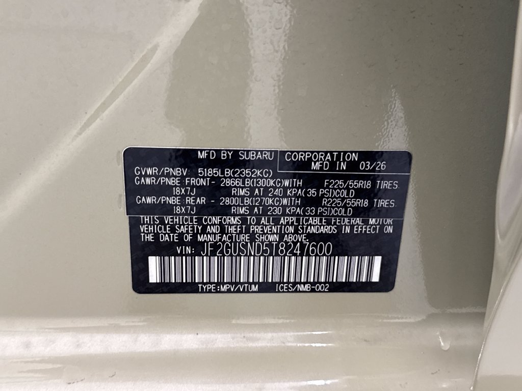 Certified 2026 Subaru Crosstrek 2.5i Limited AWD/4WD image 30