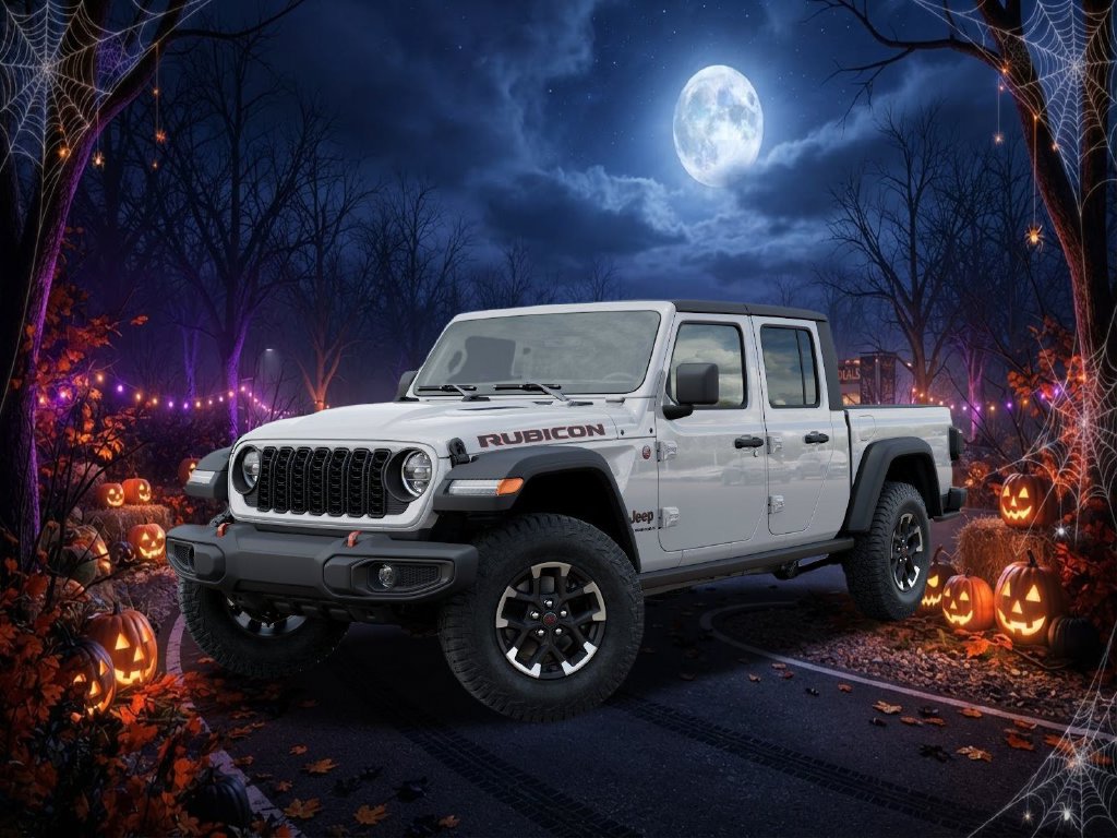 New 2026 Jeep Gladiator Rubicon w/ Steel Power Dome Hood Package
