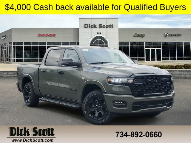 New 2026 RAM 1500 4x4 Crew Cab