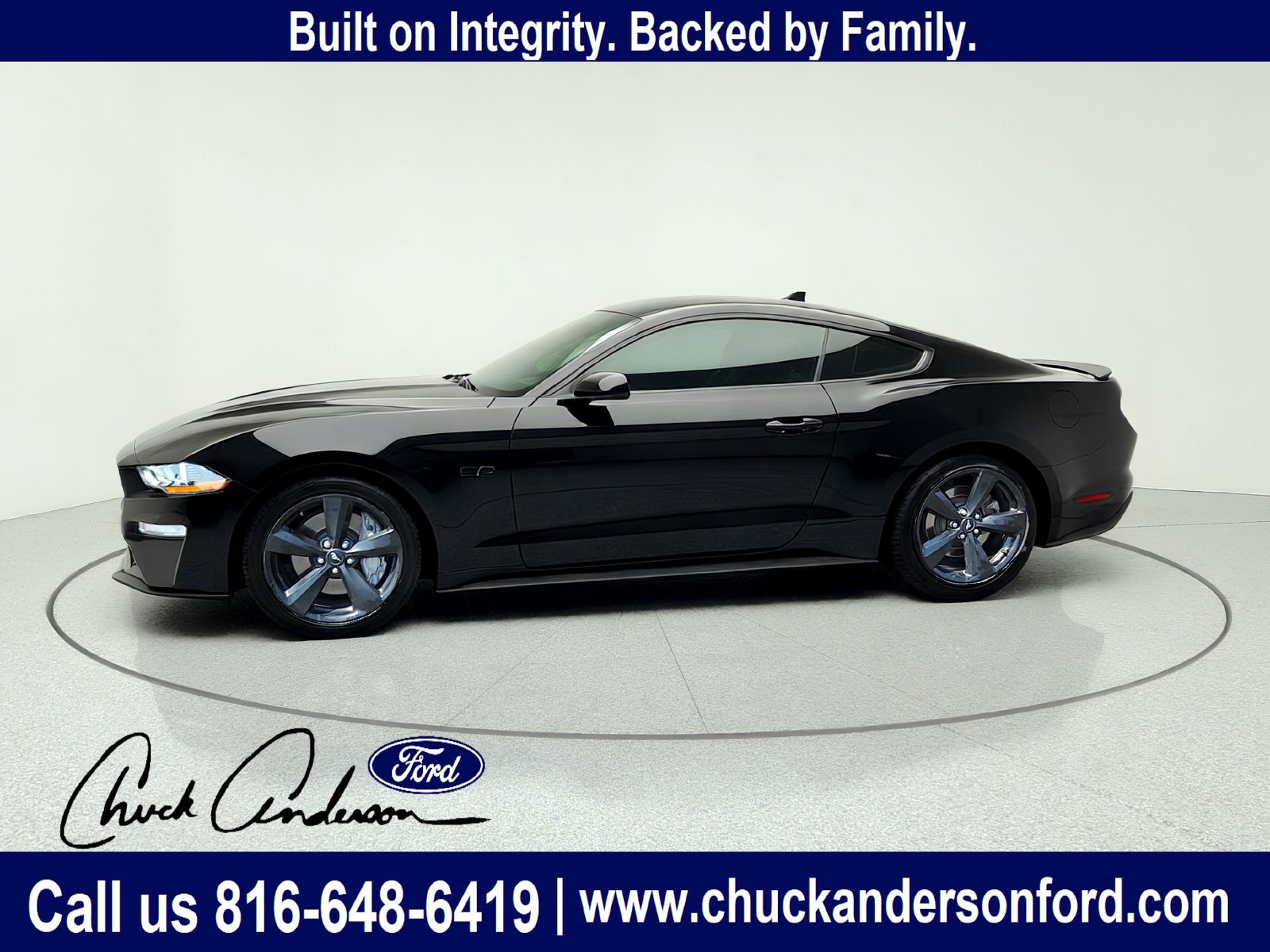 Used 2021 Ford Mustang GT Premium w/ Black Accent Package RWD image 3