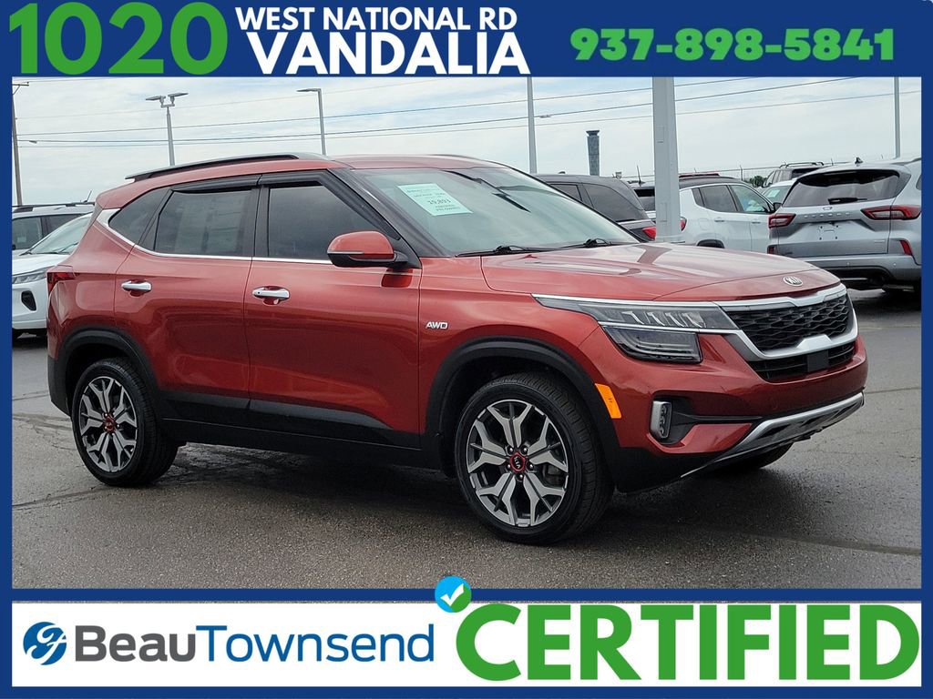 Used 2021 Kia Seltos SX AWD/4WD image 1
