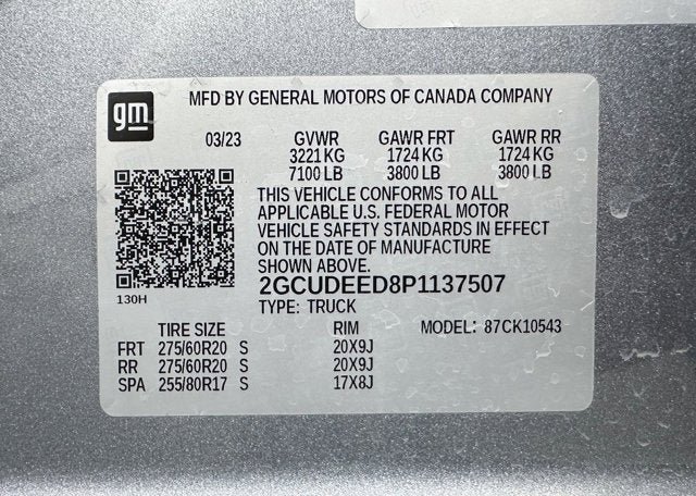 Certified 2023 Chevrolet Silverado 1500 RST AWD/4WD image 13