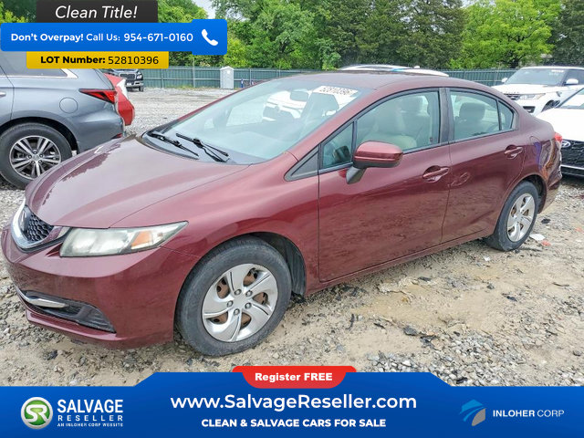 Used 2015 Honda Civic LX image 1