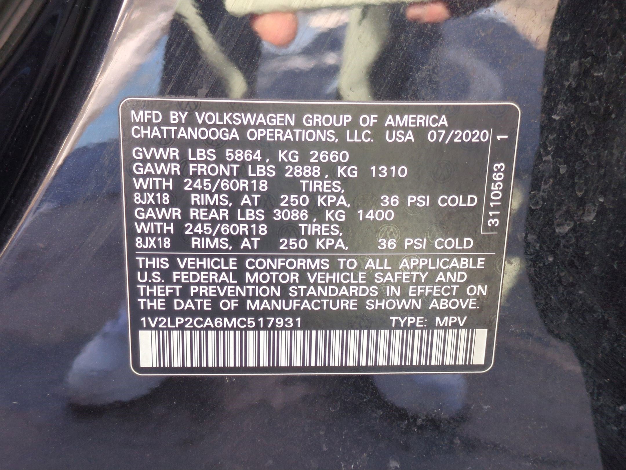 Used 2021 Volkswagen Atlas SE image 35