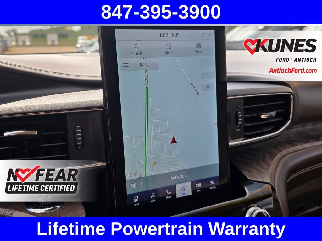 Certified 2021 Ford Explorer Platinum w/ Equipment Group 601A AWD/4WD image 61