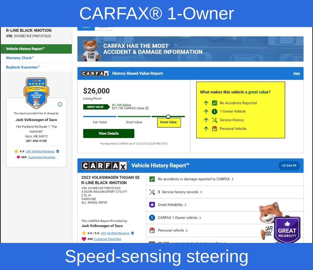 Used 2023 Volkswagen Tiguan SE R-Line image 9