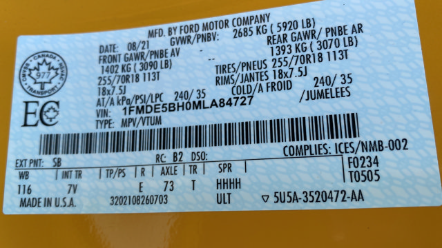 Used 2021 Ford Bronco Outer Banks AWD/4WD image 29