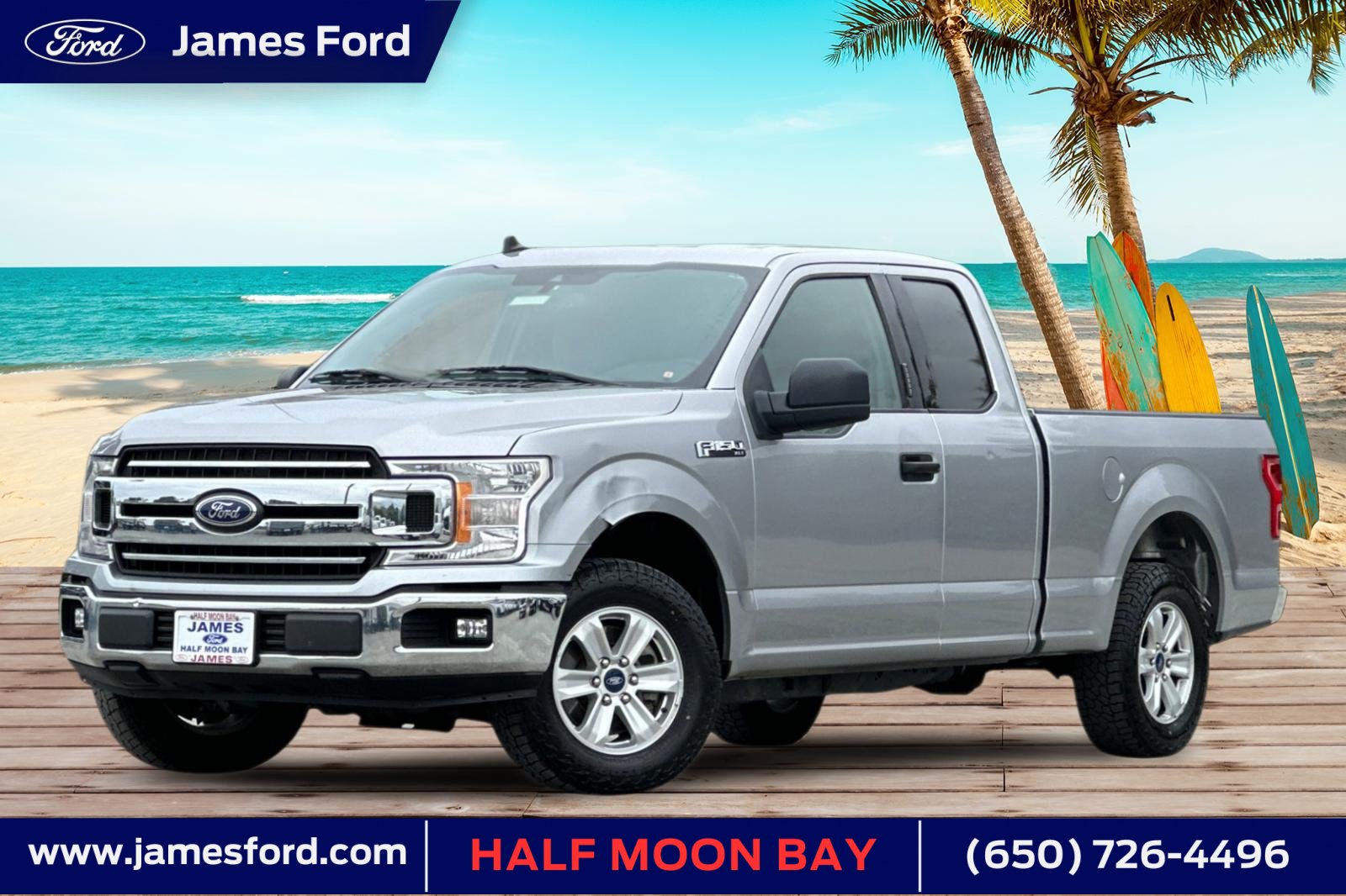 Used 2020 Ford F150 XLT w/ Equipment Group 301A Mid RWD image 1