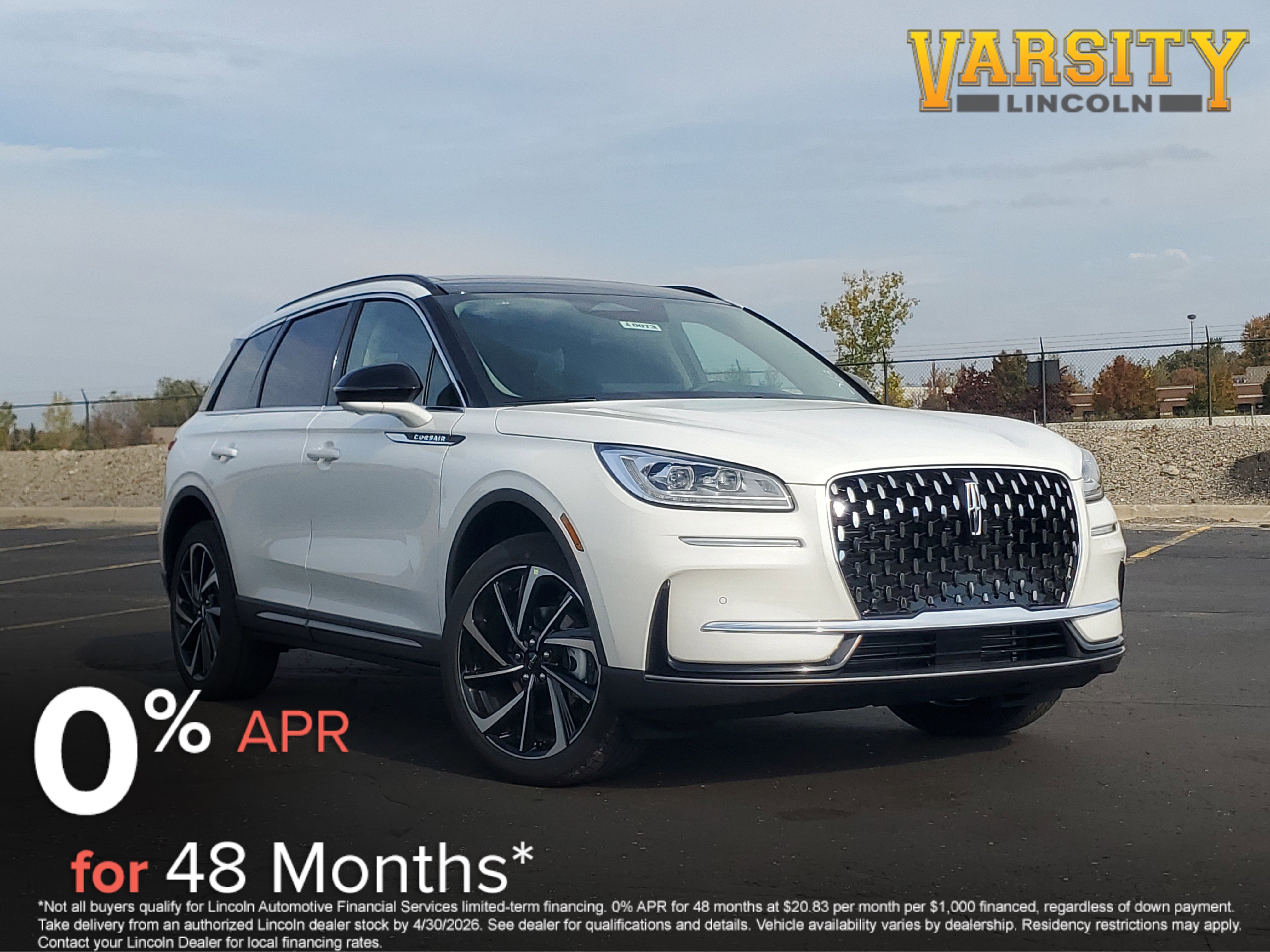 New 2026 Lincoln Corsair Reserve image 1