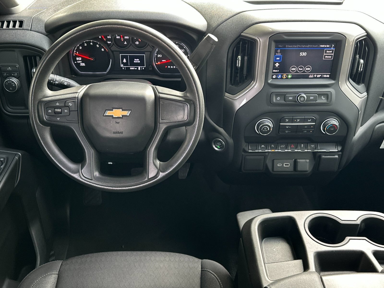 Used 2024 Chevrolet Silverado 1500 Custom w/ Turbomax Blackout Package RWD image 14