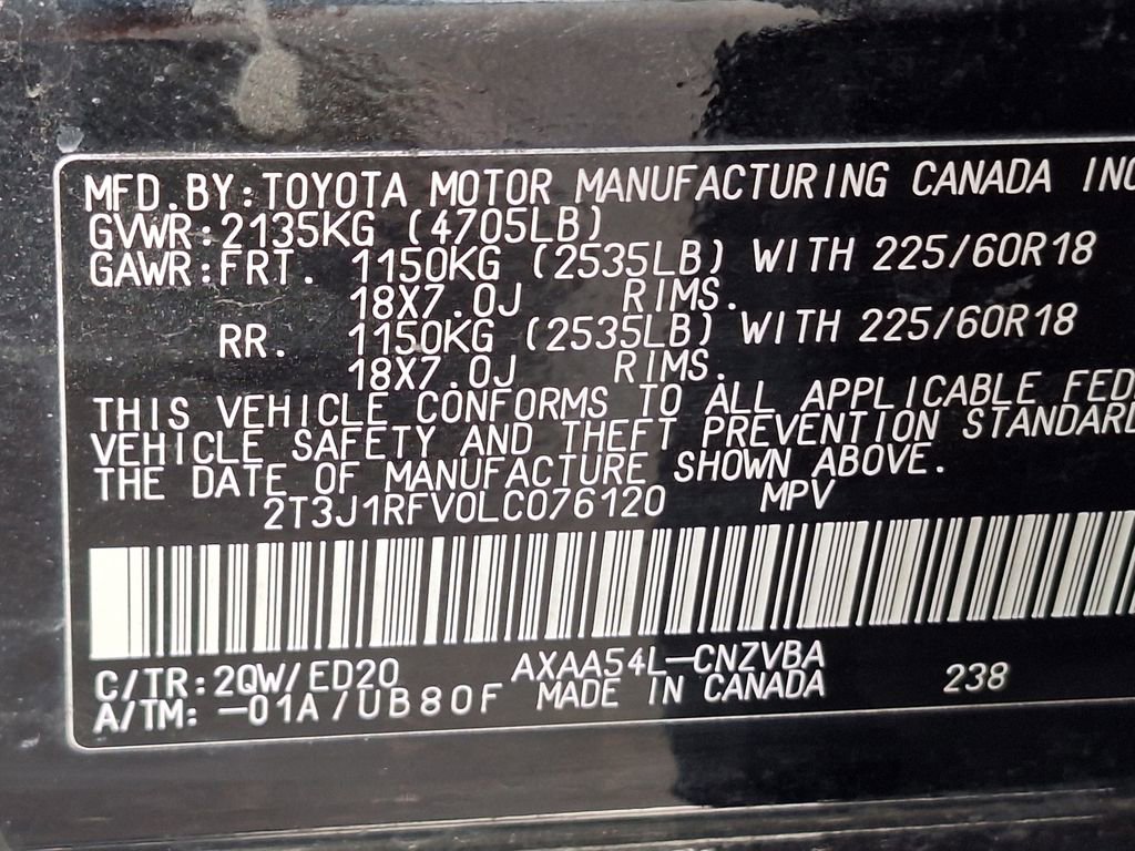 Used 2020 Toyota RAV4 TRD Off-Road w/ TRD Off-Road Weather Package AWD/4WD image 24