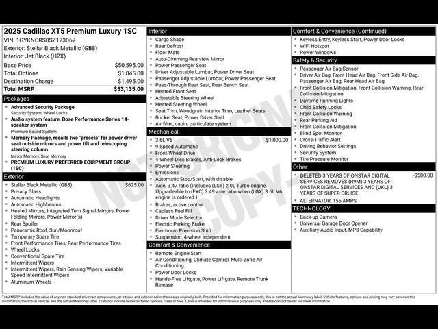 Used 2025 Cadillac XT5 Premium Luxury image 41