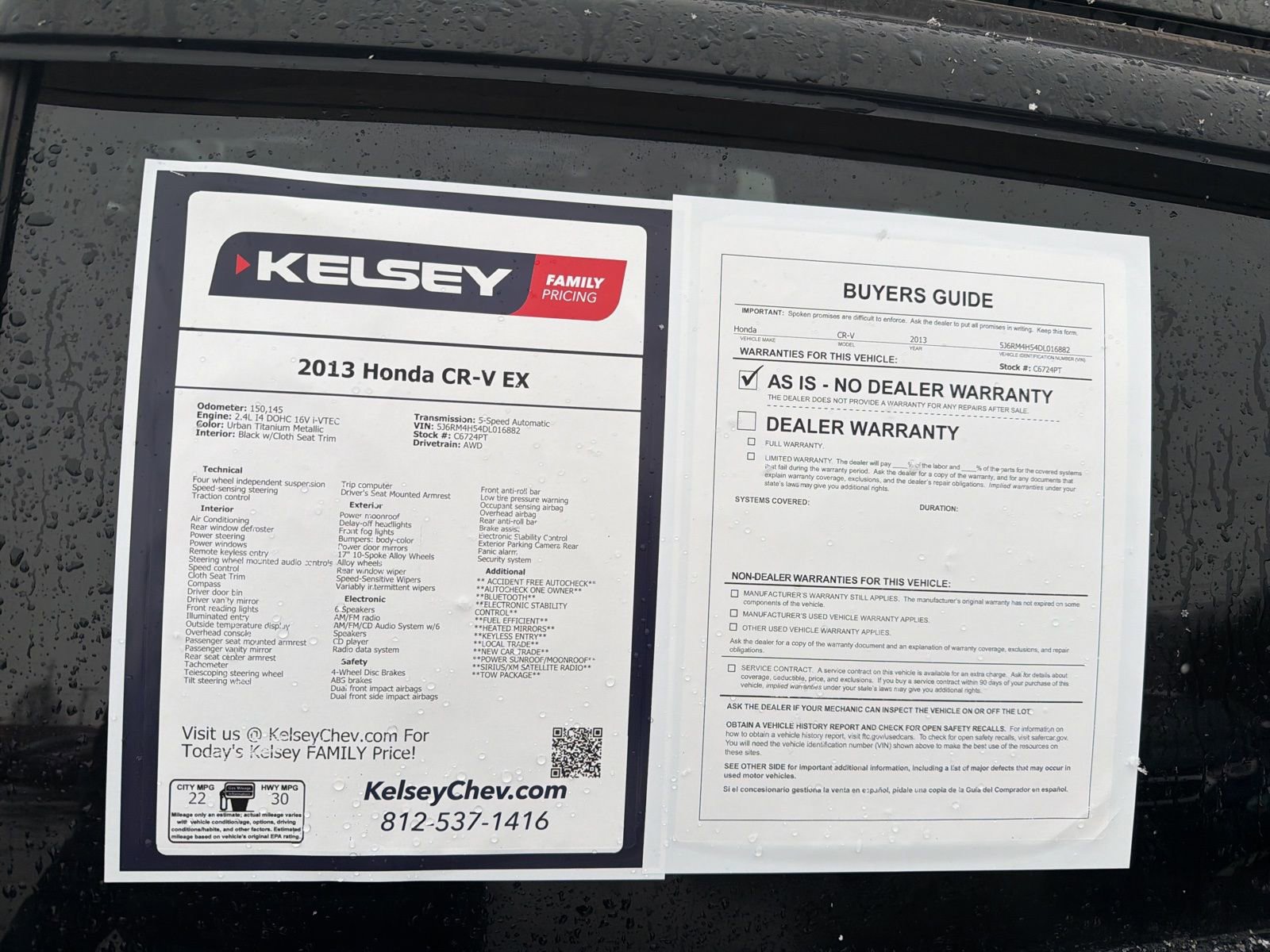 Used 2013 Honda CR-V EX image 30