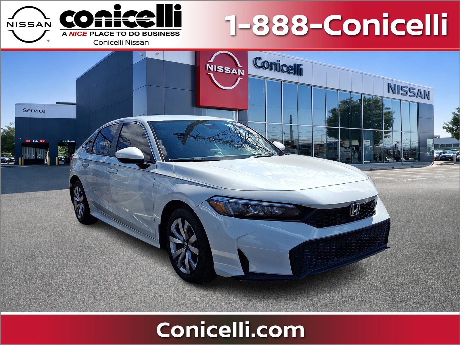 Used 2025 Honda Civic LX image 1