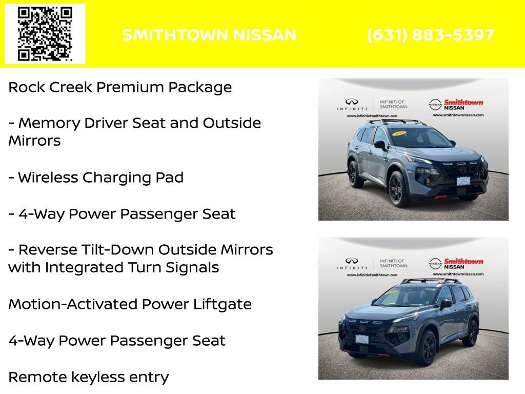 Certified 2025 Nissan Rogue SV w/ Rock Creek Premium Package image 7
