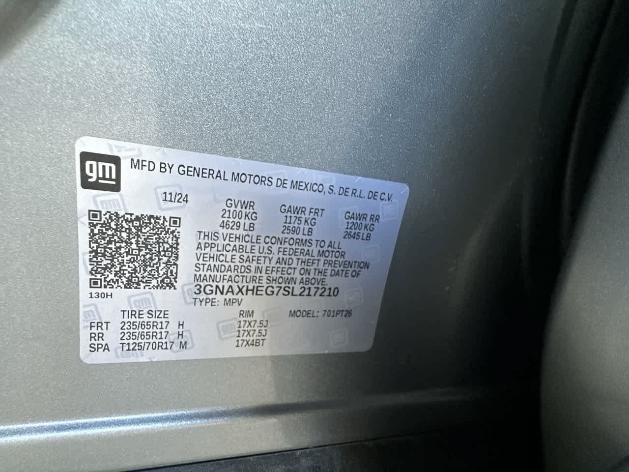 Used 2025 Chevrolet Equinox LT w/ Convenience Package II FWD image 29