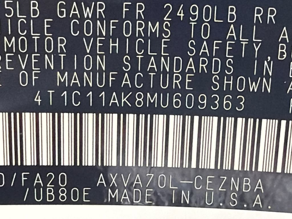 Used 2021 Toyota Camry LE FWD image 31