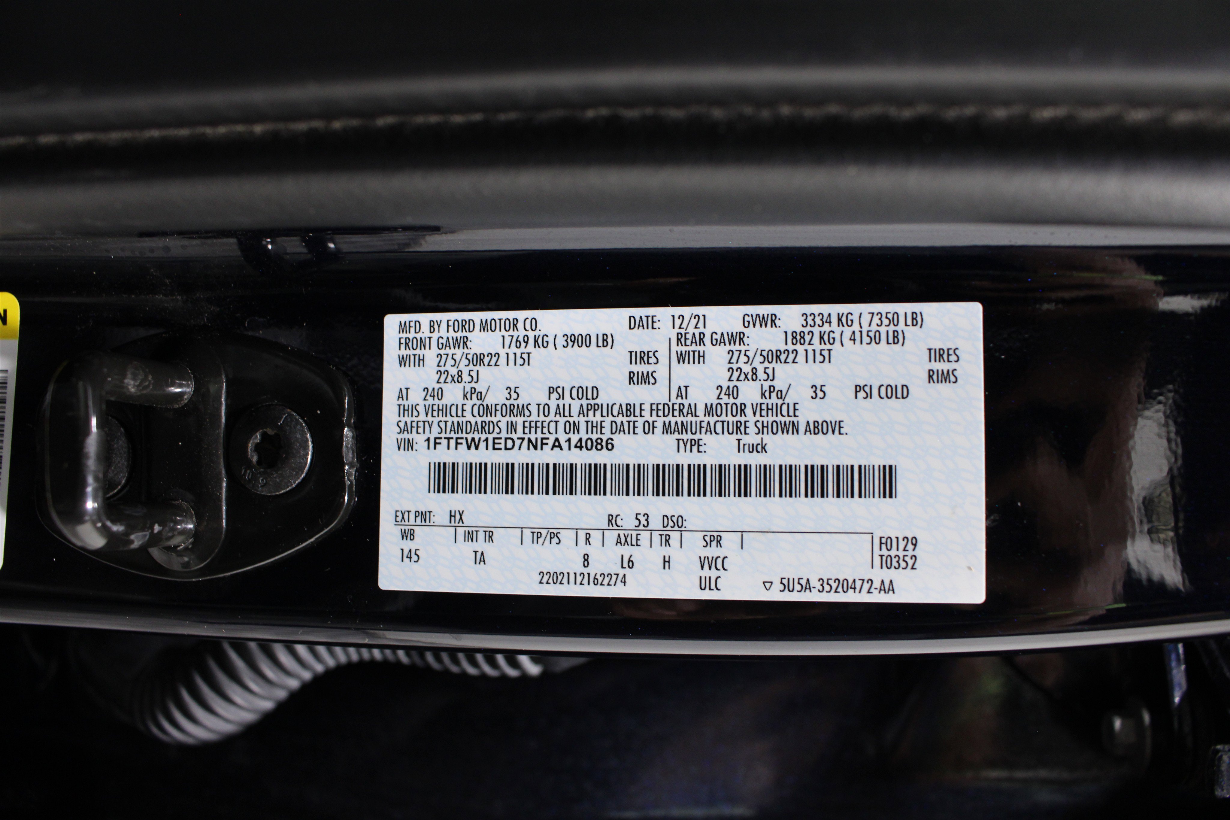 Used 2022 Ford F150 Limited AWD/4WD image 41