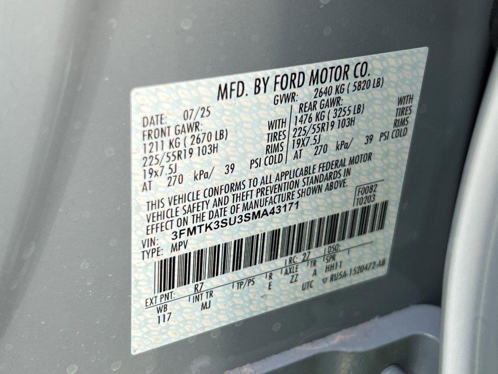 New 2025 Ford Mustang Mach-E Premium w/ Sport Appearance Package image 24