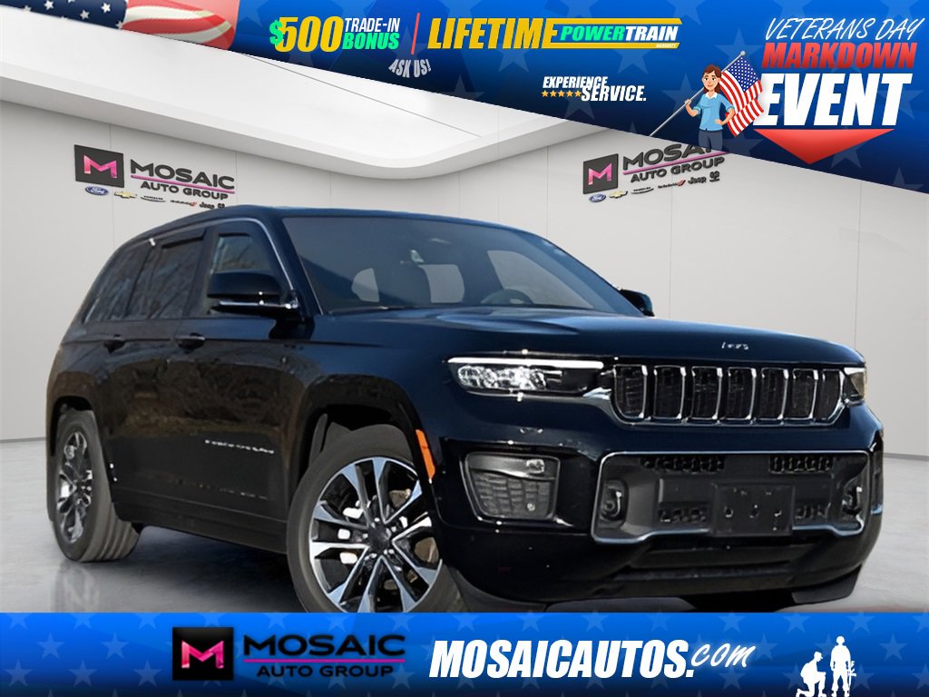 Used 2023 Jeep Grand Cherokee Overland w/ Luxury Tech Group IV