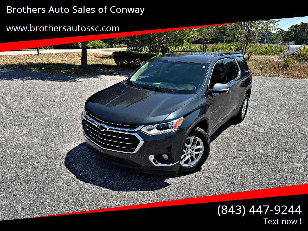 Used 2019 Chevrolet Traverse LT w/ LPO, Floor Liner Package
