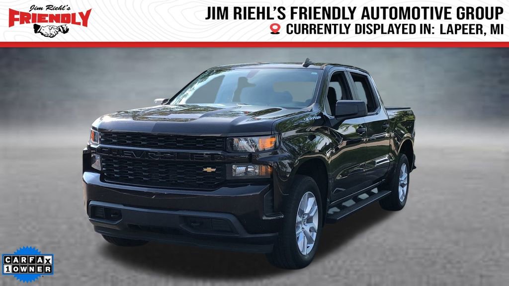 Used 2020 Chevrolet Silverado 1500 Custom w/ Custom Value Package
