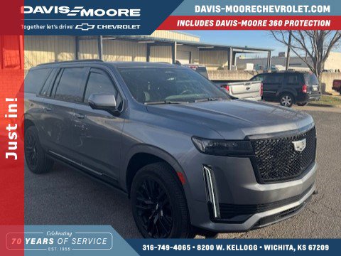 Used 2021 Cadillac Escalade ESV Sport w/ Driver Assist Tech Package