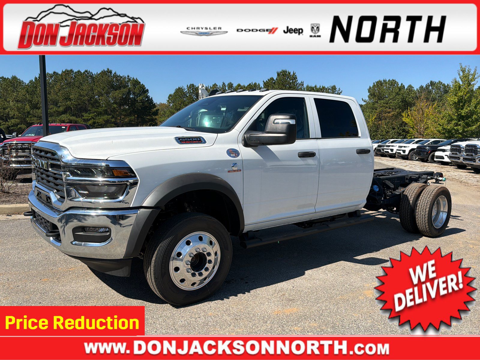 New 2026 RAM 5500 Tradesman w/ Chrome Appearance Group