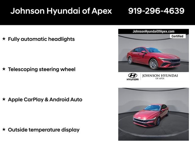 Certified 2024 Hyundai Elantra SEL FWD image 12