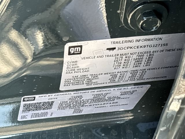 New 2026 Chevrolet Silverado 1500 Custom Trail Boss w/ Turbomax Blackout Package image 28