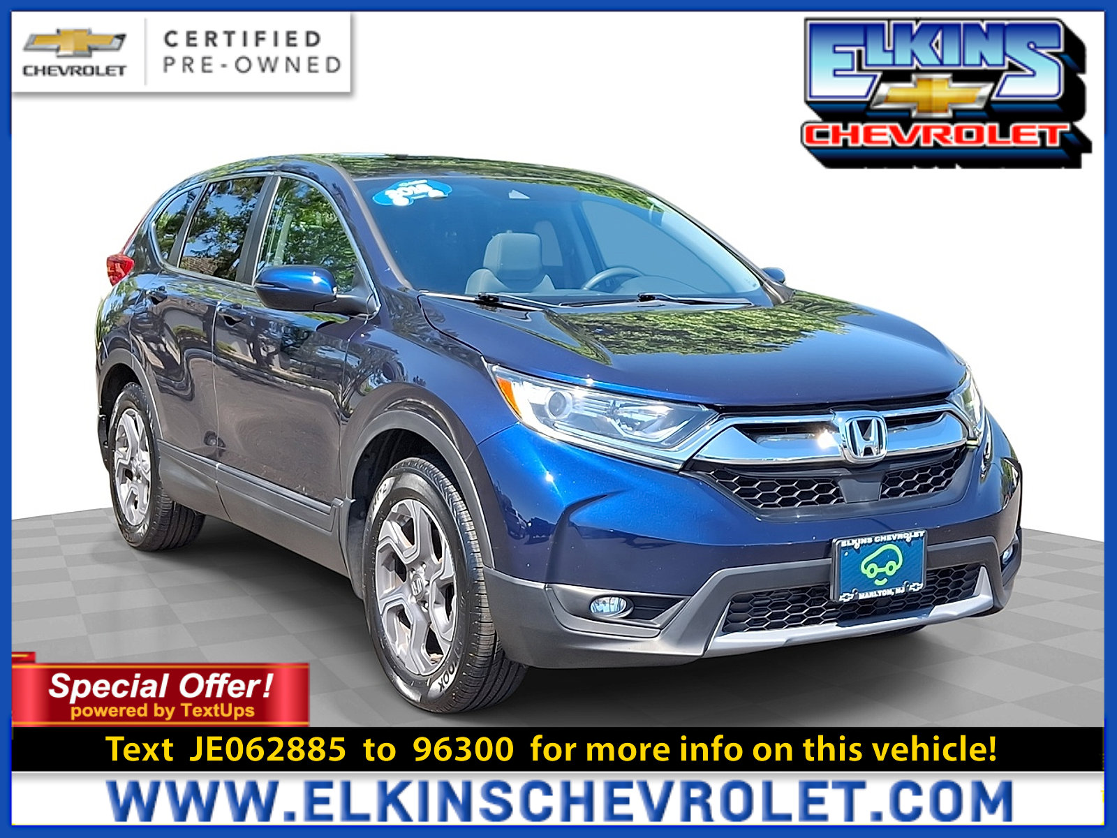 Used 2018 Honda CR-V EX image 1